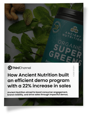 How Ancient Nutrition built an efficient demo program with a 22% increase in sales